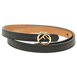 Cinturón Reversible Fendi F is Logo Negro
