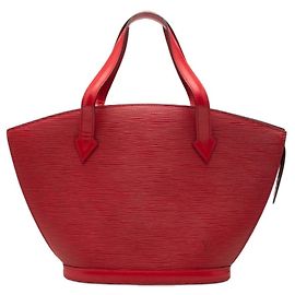 Louis Vuitton Epi Saint Jacques Tote Bag Red