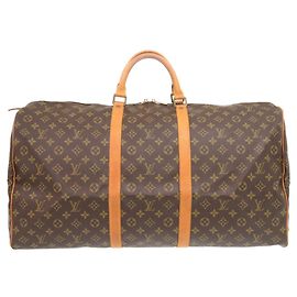 Sac Boston Keepall 60 Monogram Louis Vuitton Marron