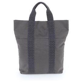 Borsa Tote Herline di Hermès Marrone Nero