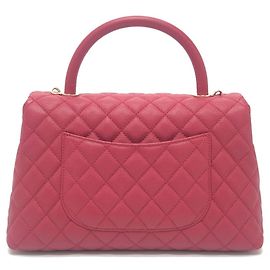 Chanel Matelassé Coco Handle 29 2-Wege-Handtasche Rot
