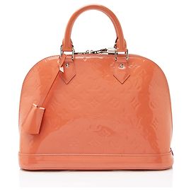 Louis Vuitton Monogram Vernis Alma PM Handtasche Pink