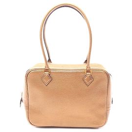 Hermès Mini Plume 20 Handtasche Braun Braun