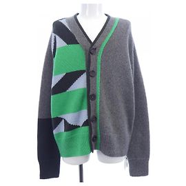 Cárdigan de cachemira Hermès Verde Gris