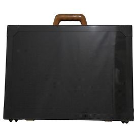 Hermès Hermes Espace GM Carbon Attache Case Black