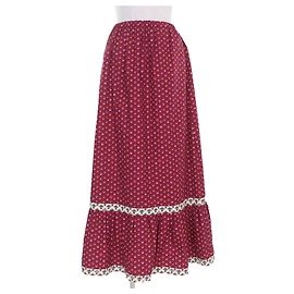 Falda de algodón Gucci Multicolor
