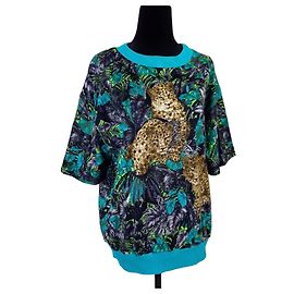 Salvatore Ferragamo Camiseta Ferragamo com animais Multicor