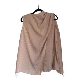 Hermès Seidenbluse Beige Beige