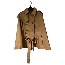 Capa de algodão Topshop Petite Camel Bege