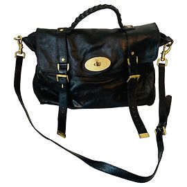 Mulberry Alexa Oversized Noir Bijouterie dorée