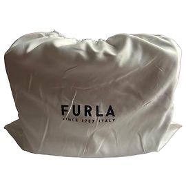 Furla Leather Handbag Brown Brown