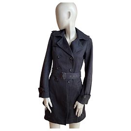 Comptoir des Cotonniers black trench coat – timeless & structured ✨ Black