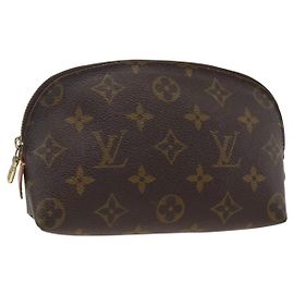 LOUIS VUITTON Pochette Cosmetica Monogram PM Pouch M43998 LV Auth ka3638 Monogramma