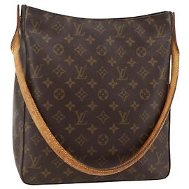 LOUIS VUITTON Bolsa de Ombro Monogram Looping GM M51145 LV Auth BA11531 Monograma