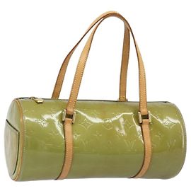 LOUIS VUITTON Sac à main Monogram Vernis Bedford Bleu Bébé M91007 LV Auth BAZ125 Bleu clair