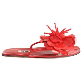 Miu Miu Red sandals Red