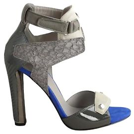 Alexander Wang Graue Absätze Grau