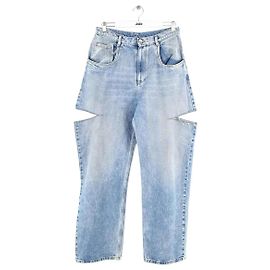 Maison Martin Margiela Jeans rectos azules Azul