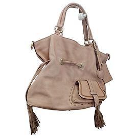Borsa a secchiello Premier Flirt di Lancel Beige