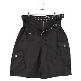 Ganni Bermuda nera Nero