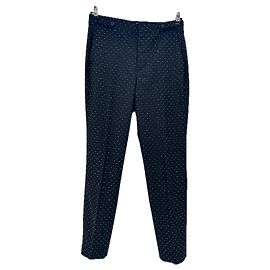 Zadig & Voltaire Pantalon noir à strass Noir