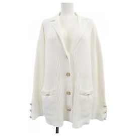 Cardigã de malha Chanel Branco