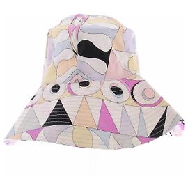 Emilio Pucci Cappello bob multicolore con motivi Multicolore