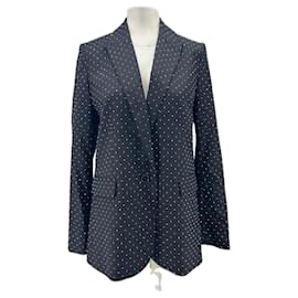 Zadig & Voltaire Schwarzer Blazer mit Strass Schwarz