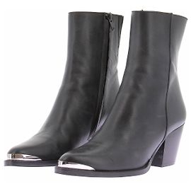 Jonak Botas pretas de couro Preto