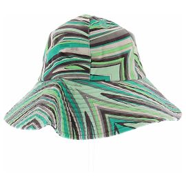 Emilio Pucci Bob de esponja verde com estampas Verde