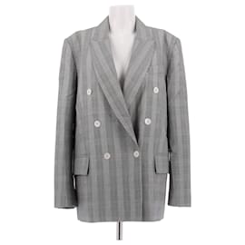 Zimmermann Grey Wool Blazer Grey