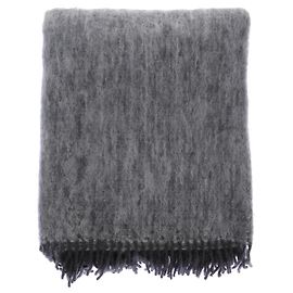 Autre Marque Grande echarpe cinza em mohair e lã Cinza
