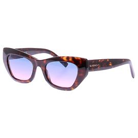 Givenchy Gafas de sol marrones de plástico Castaño