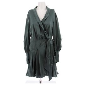 Zimmermann Robe courte verte foncé Vert