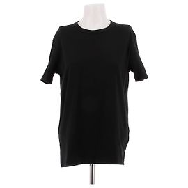 Camiseta de algodón negra Tom Ford Negro