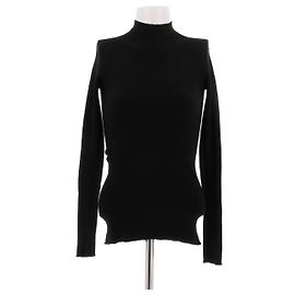 Rick Owens Black Turtleneck Sweater Black