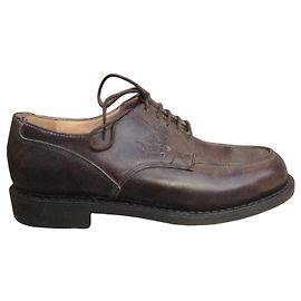 Autre Marque Derbies Donalson in pelle marrone scuro Marrone scuro