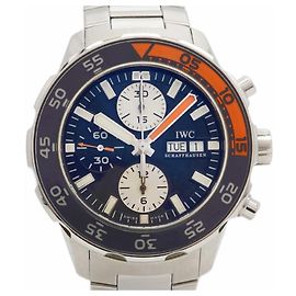 Orologio da uomo IWC Schaffhausen Aquatimer IW376703 quadrante blu Altro