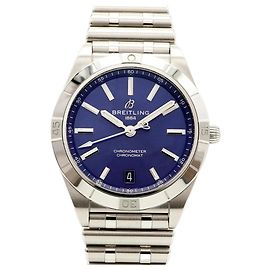 Orologio Breitling Chronomat A10380 con quadrante blu Altro