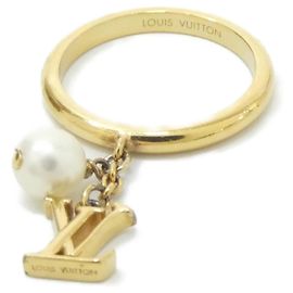 LV Iconic Louisa L Band Ring von Louis Vuitton Weiß Golden