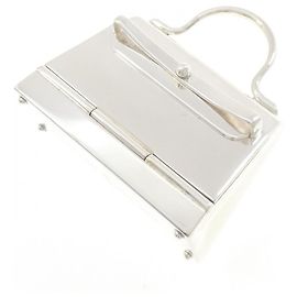 Hermès Hermes 925 Silver Brooch Silvery