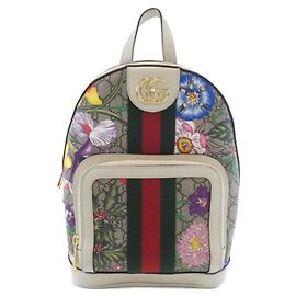 Gucci Ophidia Rucksack Weiß Beige