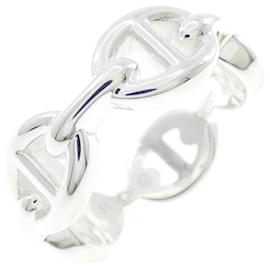 Anello Chaine d'Ancre Enchainée Hermès Argento