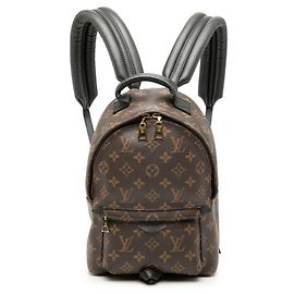 Louis Vuitton Monogram Palm Springs PM Backpack Brown Black