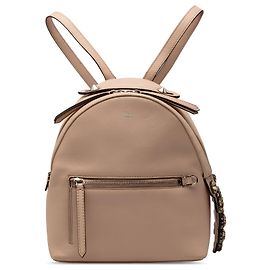 Fendi Brown Mini Leather By The Way Backpack Brown Flesh