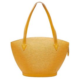 Borsa a spalla Saint Jacques Epi Louis Vuitton Giallo