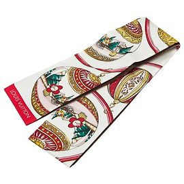 Lenço de Natal Vivienne em Bandeau Monogram Louis Vuitton Multicor