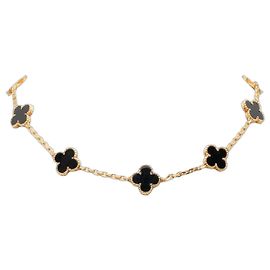 Collar Vintage Alhambra de Van Cleef & Arpels Amarillo