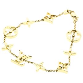 Bracciale Charm Monogram Louis Vuitton D'oro