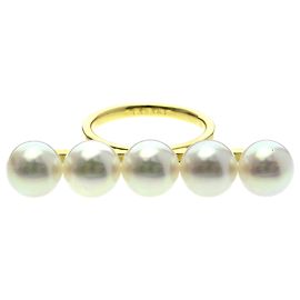 Anello Signature Balance Tasaki R4398 D'oro